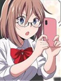 给女子高生当模特海报