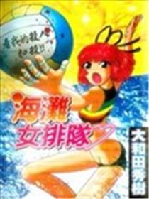 海滩女排队海报