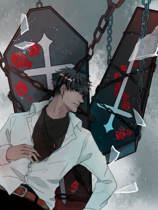 爱与死海报