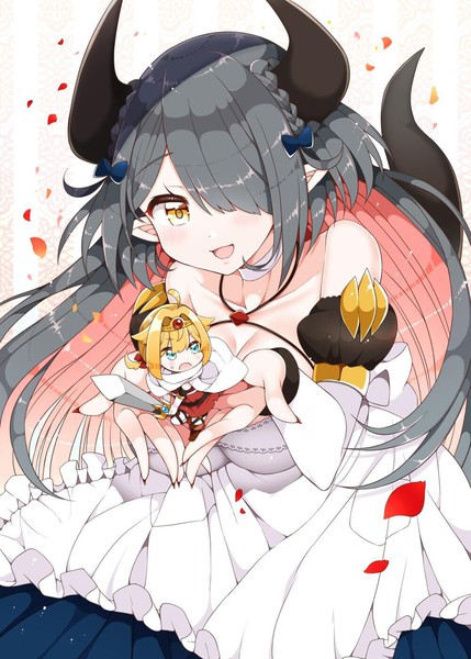 魔王与勇者的百合结婚物语海报