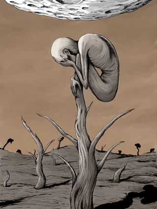 人类进化论海报