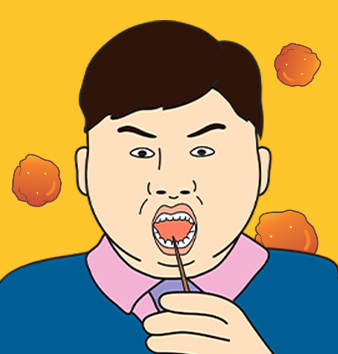 炸鸡块海报