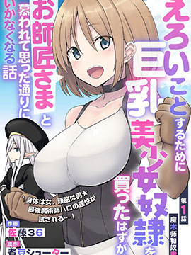 色慾薰心买下巨乳美少女奴隶却被尊爲师傅而事与愿违海报