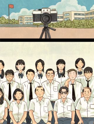 告别日：老师再见海报