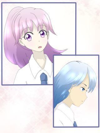 绣球花开海报