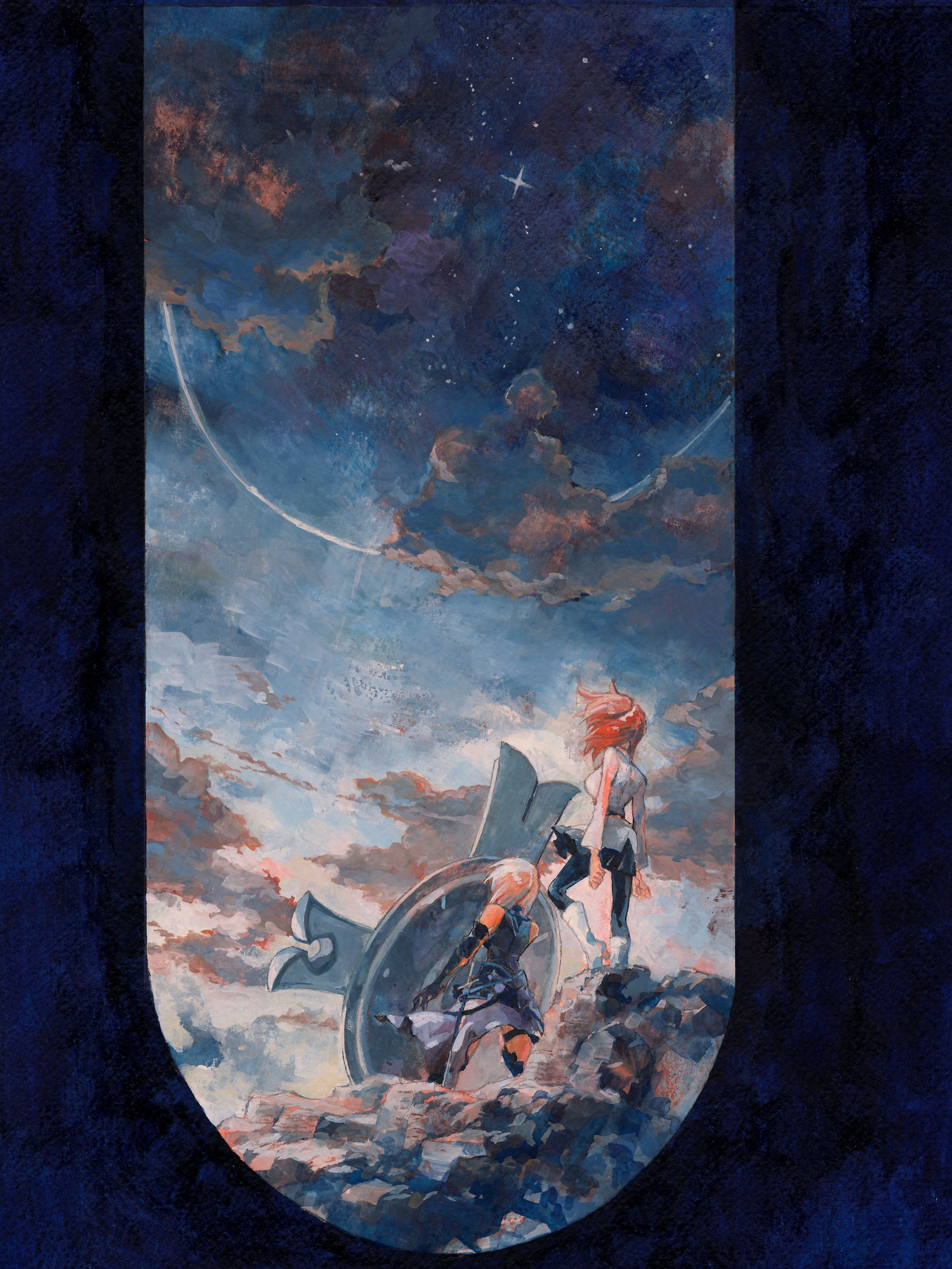 Fate/Grand Order 亚种特异点Ⅲ 屍山血河舞台 下总国 英灵剑豪七番决胜海报