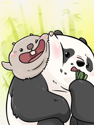 竹鼠和竹熊漫画