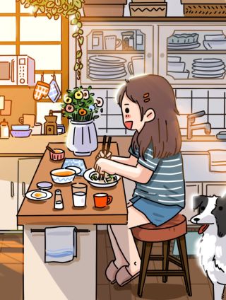 一个人的小食光海报