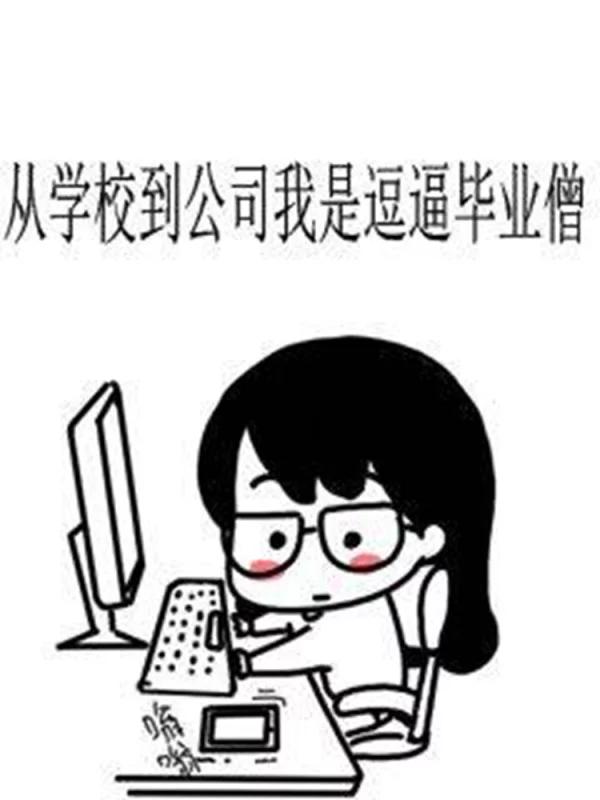 从学校到公司，我是逗比毕业僧海报