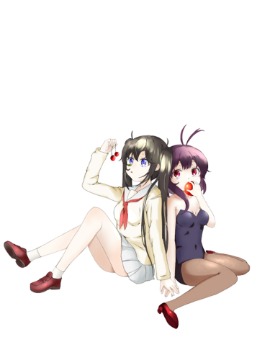 上演烂俗梗的水手服双马尾与兔女郎猫系女孩海报