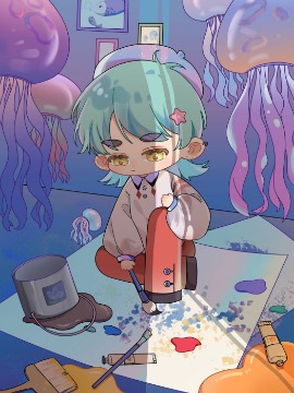 摆烂日常海报