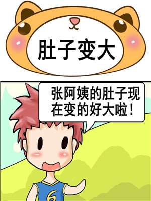 肚子变大海报