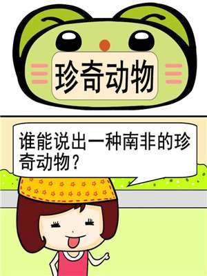 珍奇动物海报