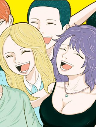 荒诞小剧场漫画