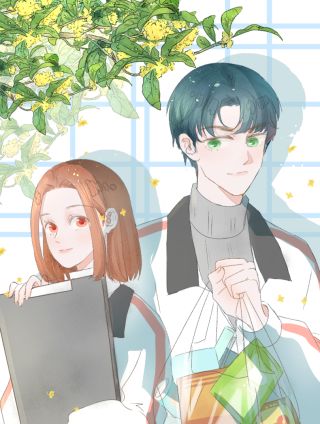 桂花树下漫画