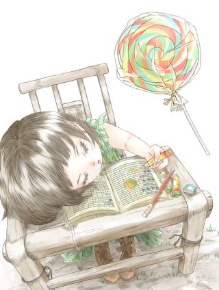 吃糖海报