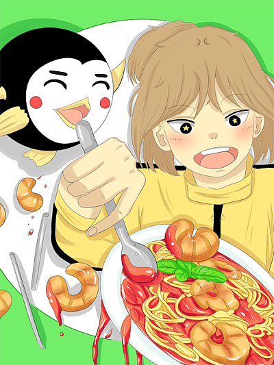 今天吃什麽？漫画