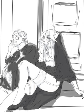 牧师？修女？海报