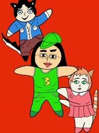女作家的猫飞狗跳海报