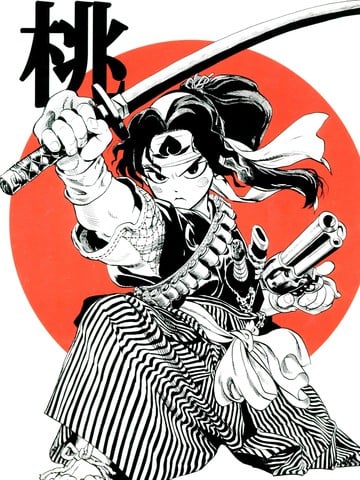 担心病桃太郎漫画