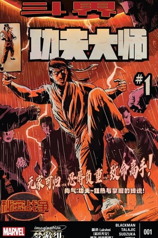 斗界/秘密战争-功夫大师海报