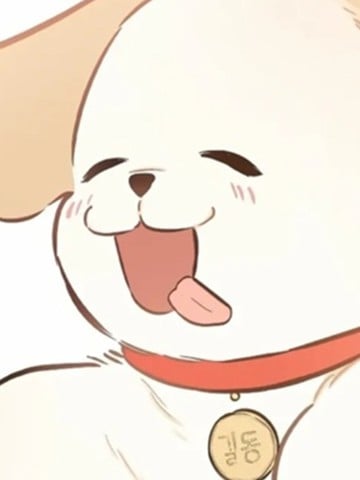 成为了代表的小狗漫画