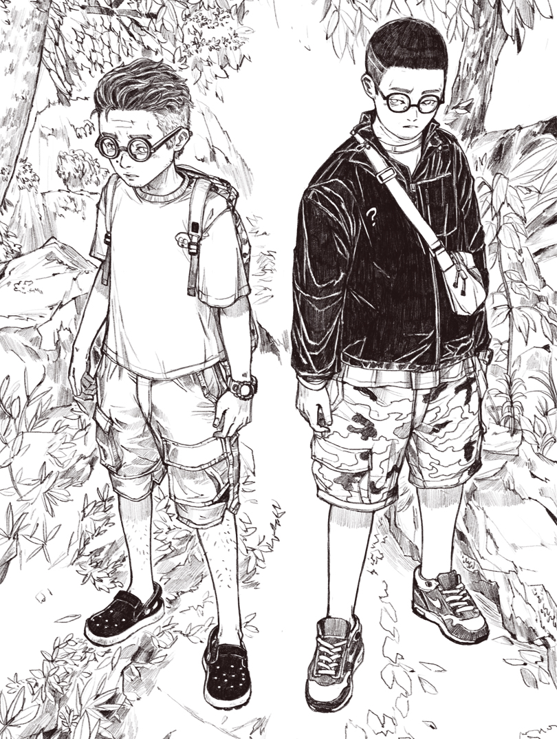 绝望漂流漫画